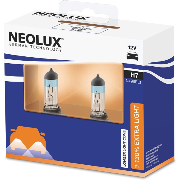 Bec Neolux H7 12V 55W PX26D +130% Extra Light N499EL1-2SCB